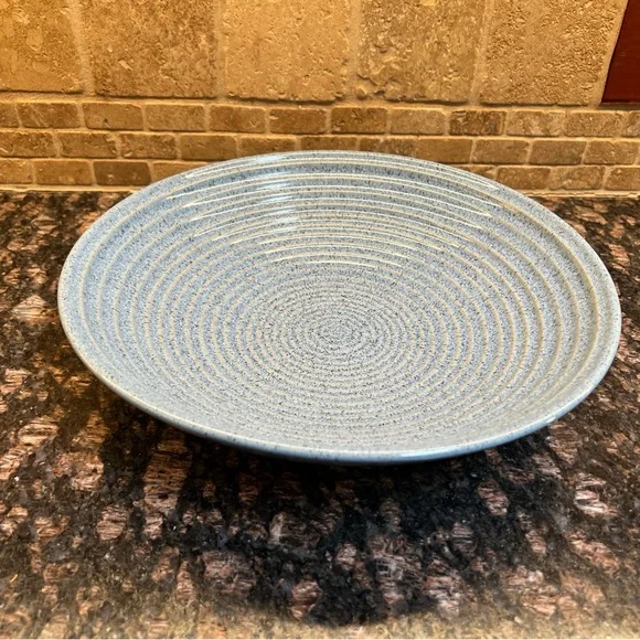 Denby Studio Blue Large Ridged Bowl - Picture 4 of 6